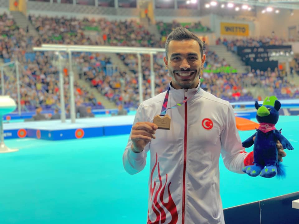 FERHAT ARICAN'DAN AVRUPA MADALYASI 20190414