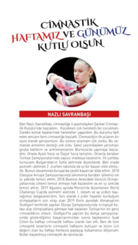 CİMNASTİK HAFTASI