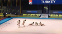 RİTMİK CİMNASTİK AVRUPA ŞAMPİYONU TÜRK MİLLİ TAKIM