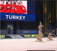 RİTMİK CİMNASTİK AVRUPA ŞAMPİYONU TÜRK MİLLİ TAKIM