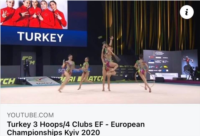 RİTMİK CİMNASTİK AVRUPA ŞAMPİYONU TÜRK MİLLİ TAKIM